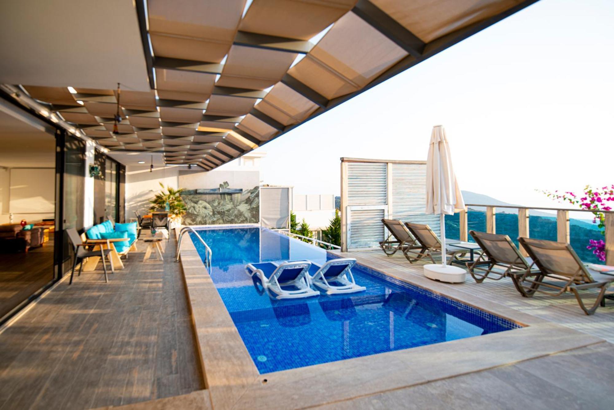 Villa Panorama Kalkan Jilda Livya Exterior foto