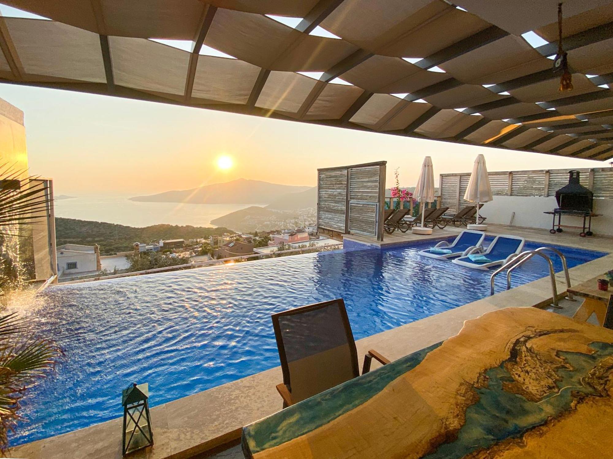 Villa Panorama Kalkan Jilda Livya Exterior foto